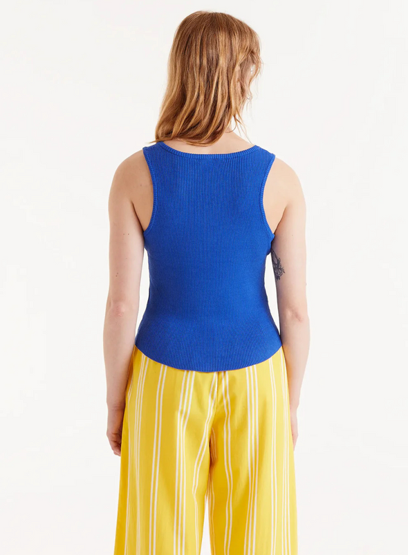 Vest Top in Royal Blue from Compañia Fantastica
