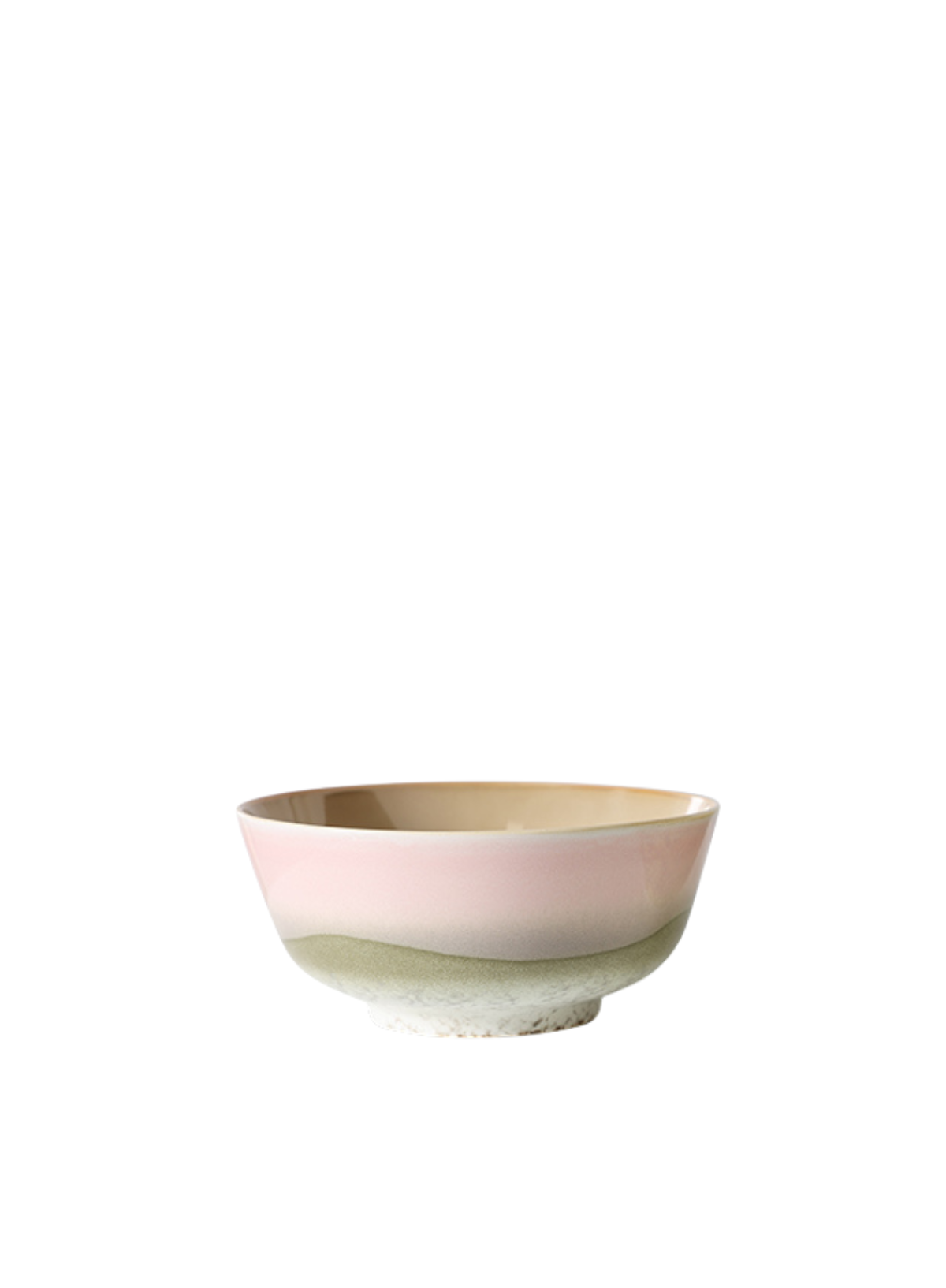 70s Ceramics Ramen Bowl in Pink HK Living
