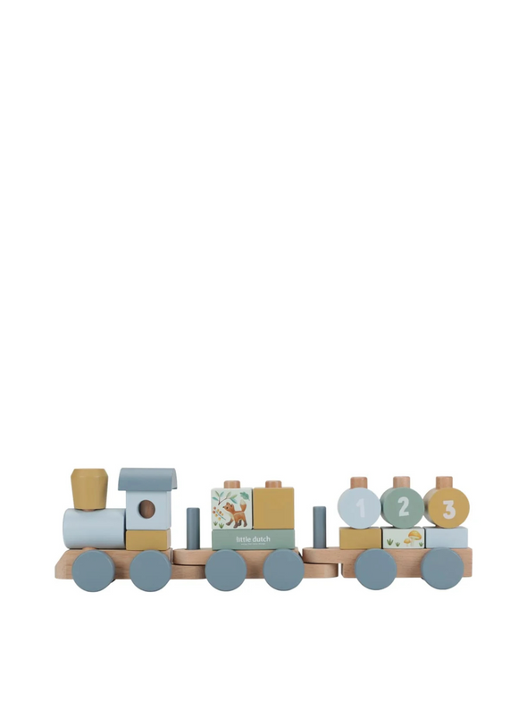 Forest Friends Stacking Train from Little Dutch