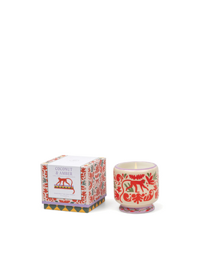 Adopo Jungle Ceramic Candle Coconut & Amber from Paddywax