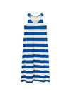 Long Dress in Blue Stripes from Compañia Fantastica