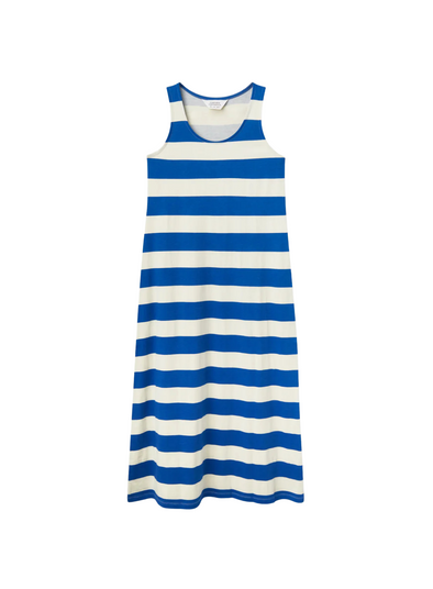 Long Dress in Blue Stripes from Compañia Fantastica