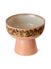70s Ceramics Tapas Bowl on Base L in Lush from HK Living