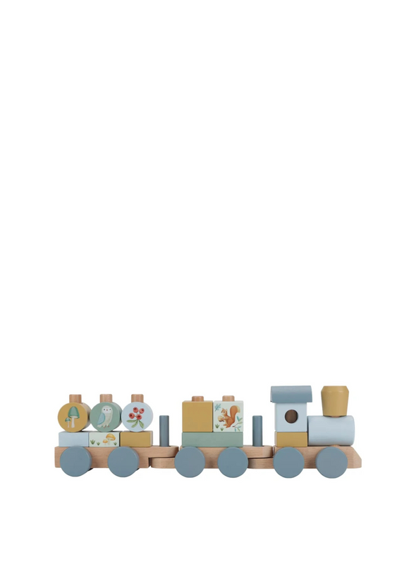 Forest Friends Stacking Train from Little Dutch