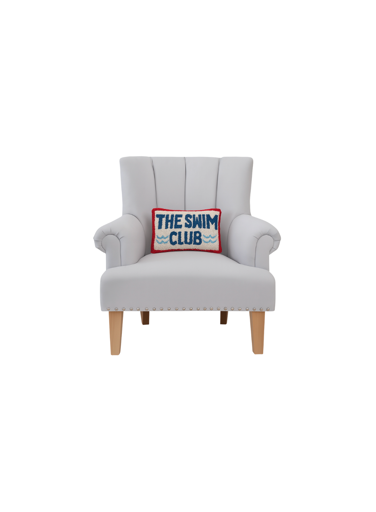 Swim Club Hook Pillow from Peking Handicraft