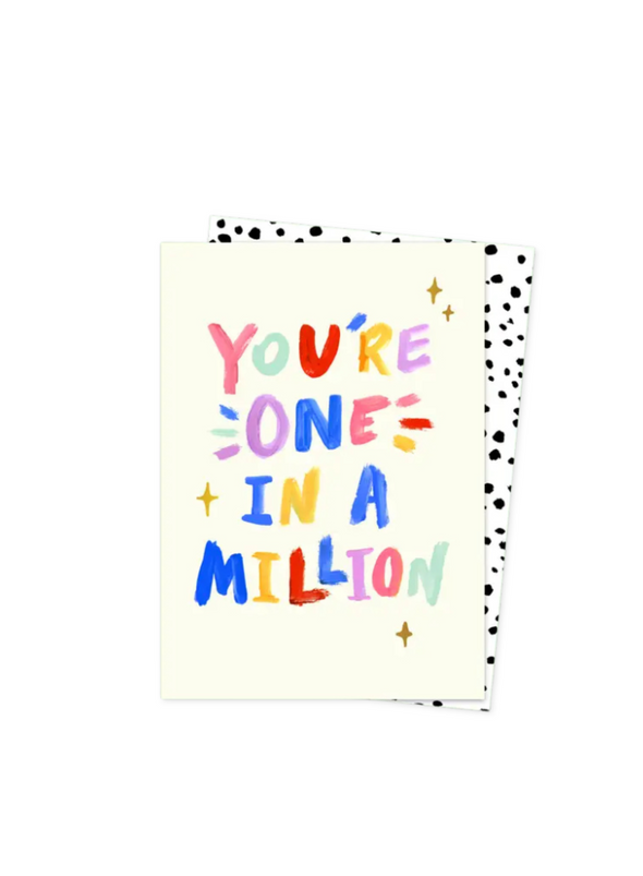 One In A Million Card from Eleanor Bowmer