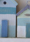 Marine Coloured Beach Huts from Shoeless Joe