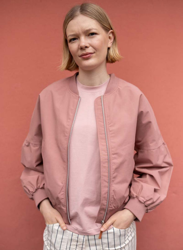 Danefairytale Jacket in Dark Rose Beige from Danefae