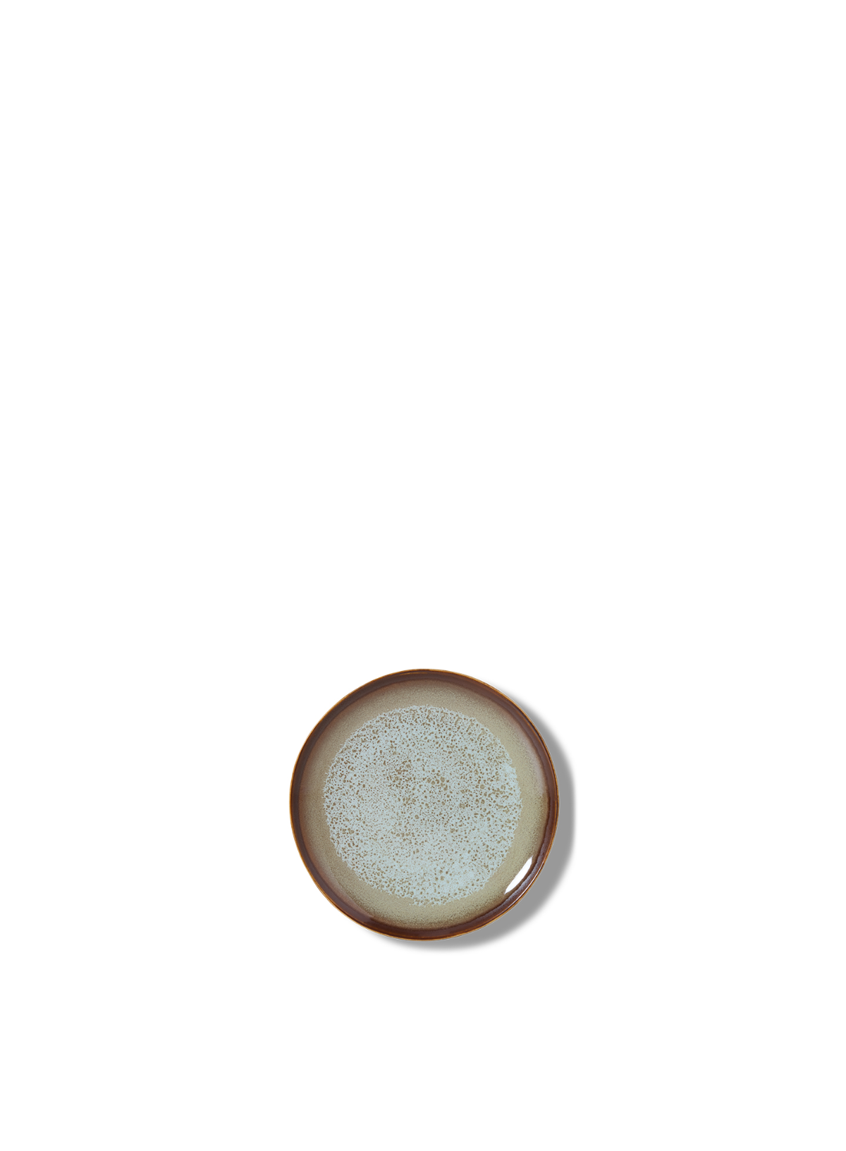 HK Living 70s Ceramics Dessert Plates in Contrast