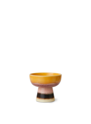 70s Ceramics Tapas Bowl on Base S in Sunshade from HK Living