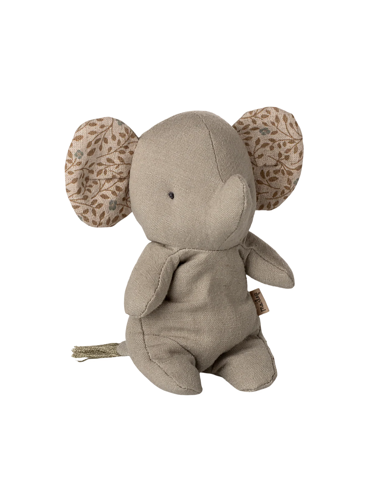 Maileg Safari Friends Mini Elephant in Iron Grey