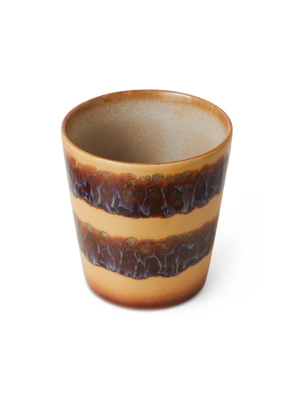 70s Ceramics Beaker in Cliffs from HK Living