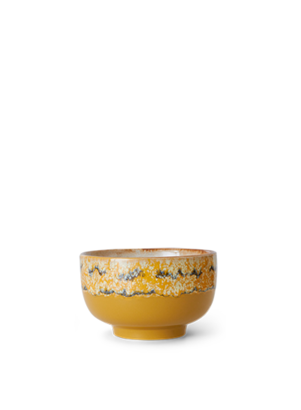 70s Ceramics Noodle Bowl in Sunbeam from HK Living