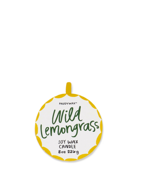 Adopo Snake Ceramic Candle in Wild Lemongrass from Paddywax
