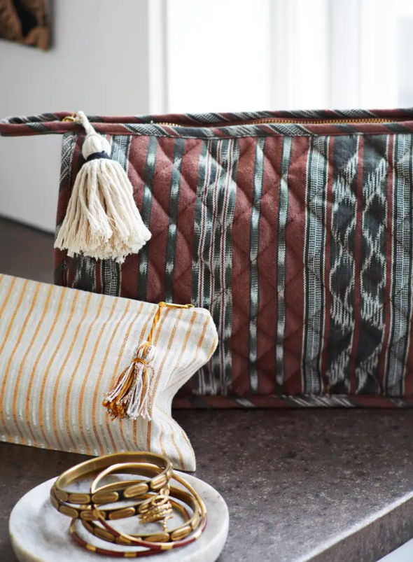 Lulu Quilted Ikat Washbag from Madam Stoltz