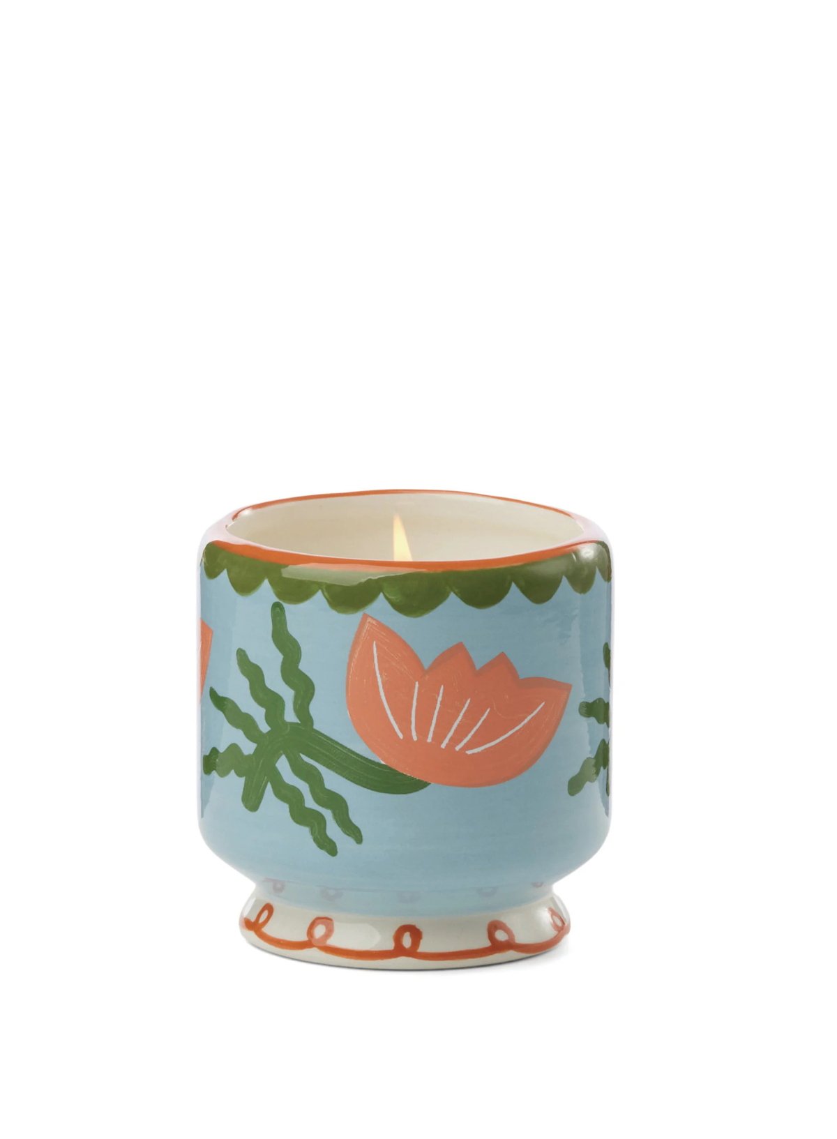 Adopo Flower Ceramic Candle in Cactus Flower from Paddywax