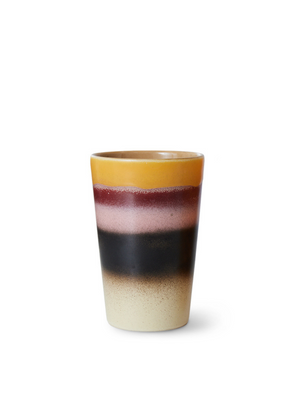 70s Ceramics Tea Mug in Sunset from HK Living