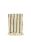 Stripey Recycled Cotton Throw from Madam Stoltz