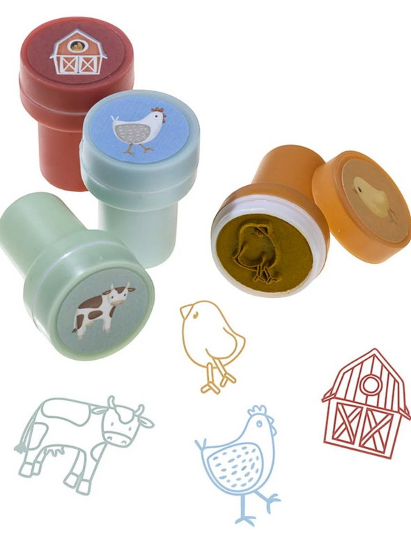 Little Farm Self Inking Stamps from Little Dutch