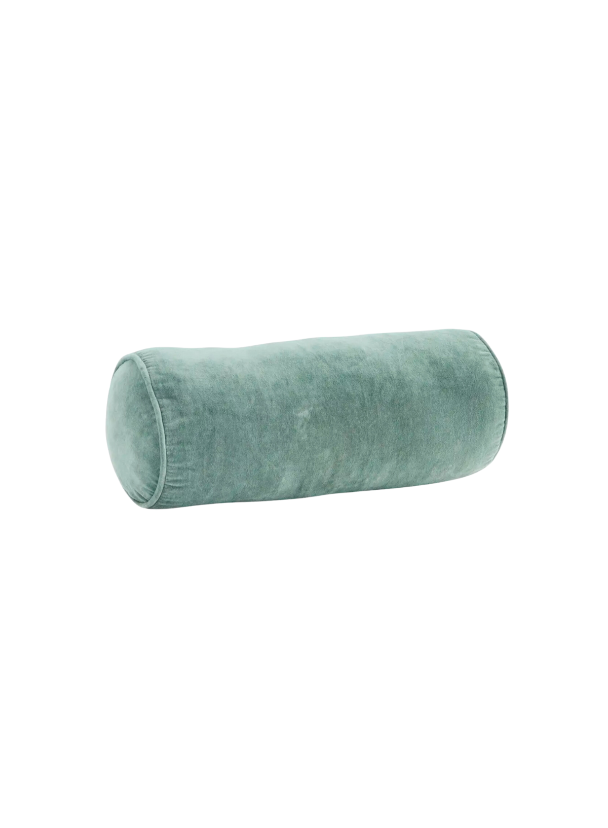 Blue Velvet Bolster Cushion Aqua from Madam Stoltz