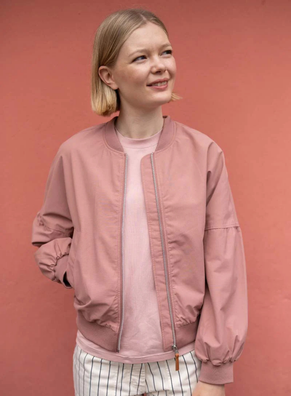 Danefairytale Jacket in Dark Rose Beige from Danefae