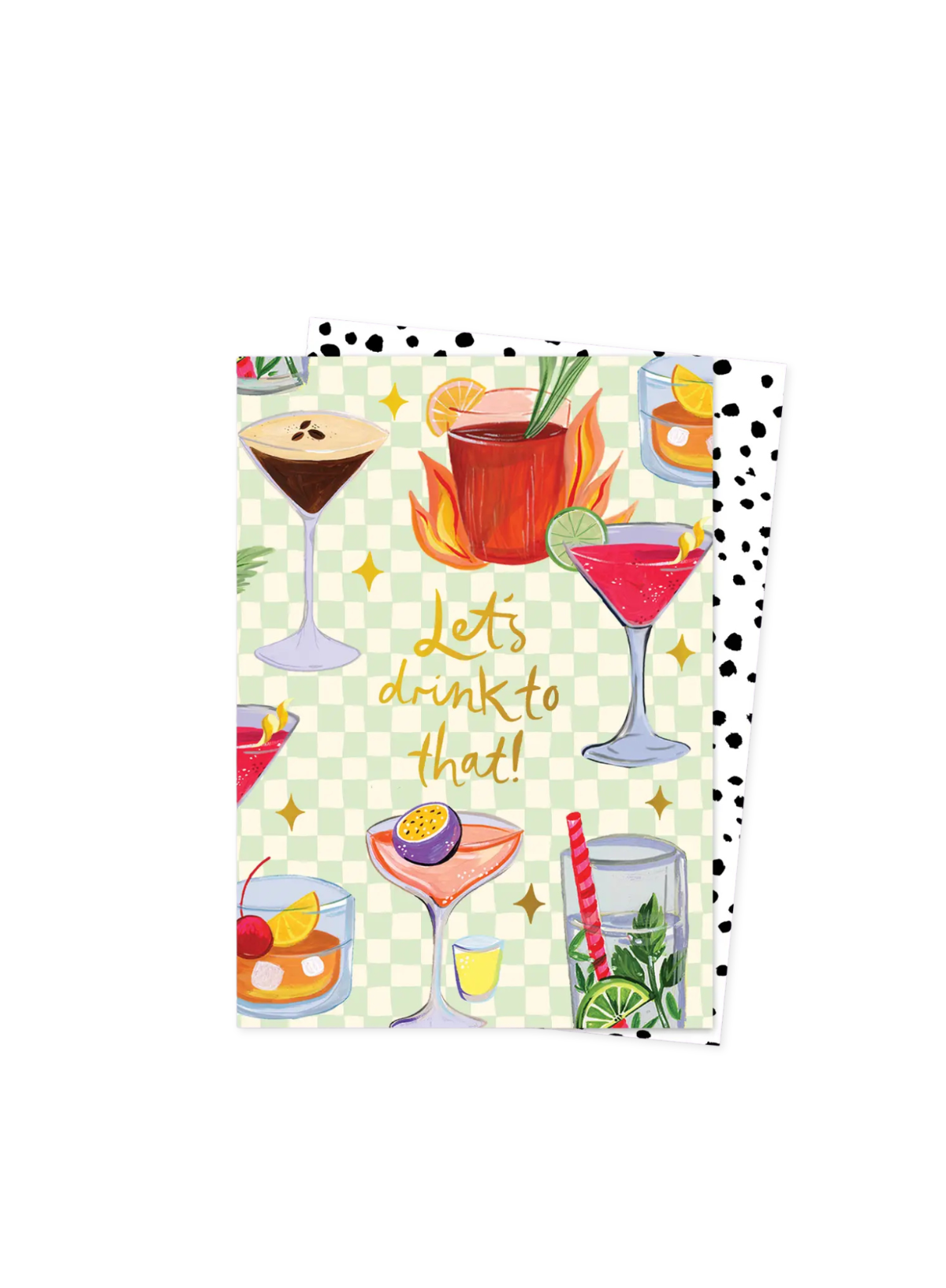 Let's Drink To That Card from Eleanor Bowmer