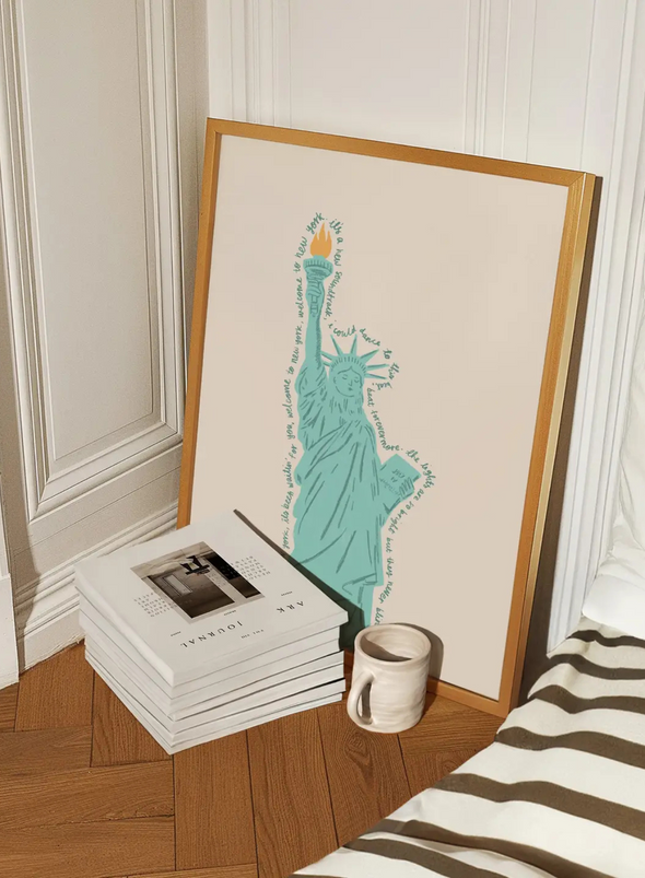 Welcome to New York Taylor Swift Print: A3 from Tillie Rose Studio