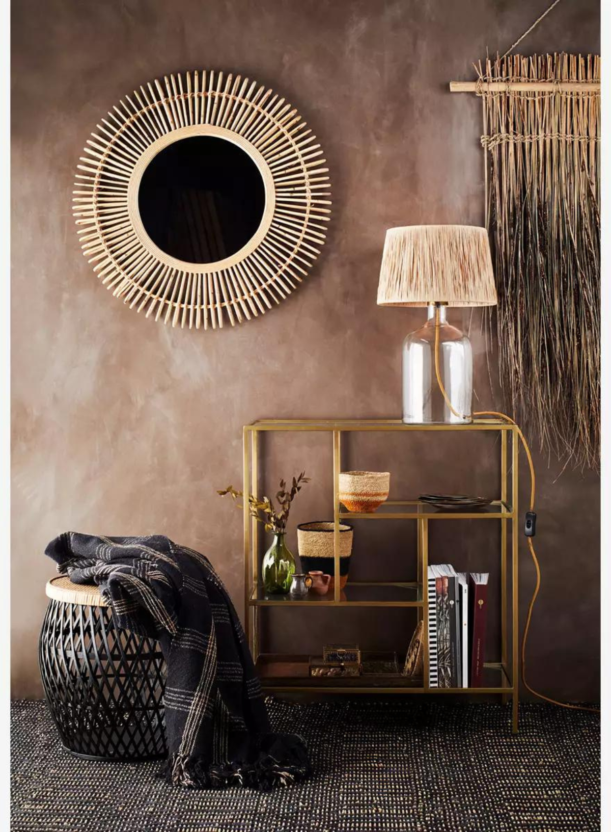 Judy Recycled Cotton Throw 125 x 175cm from Madam Stoltz