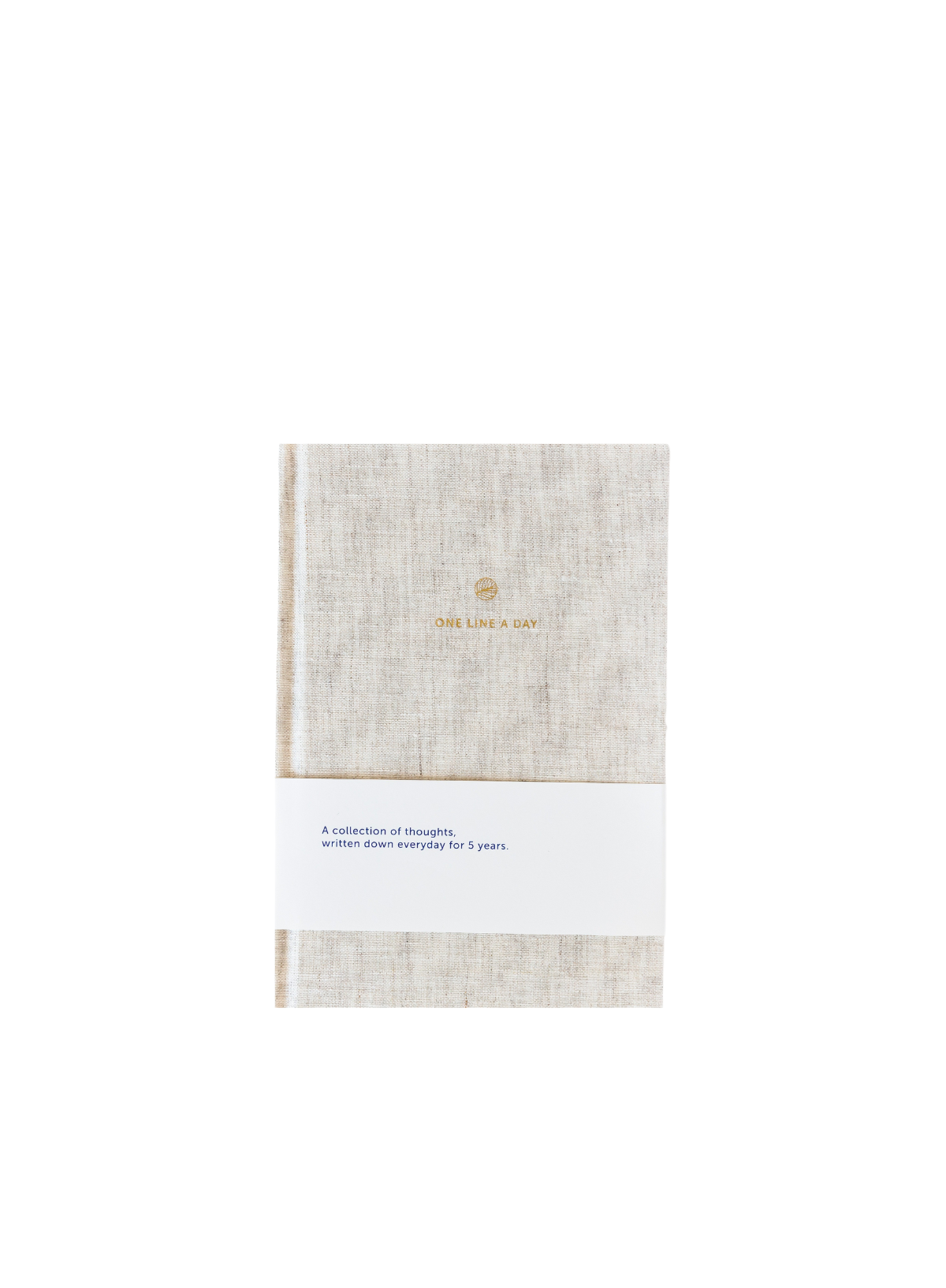 A-Journal One Line a Day Journal in Linen
