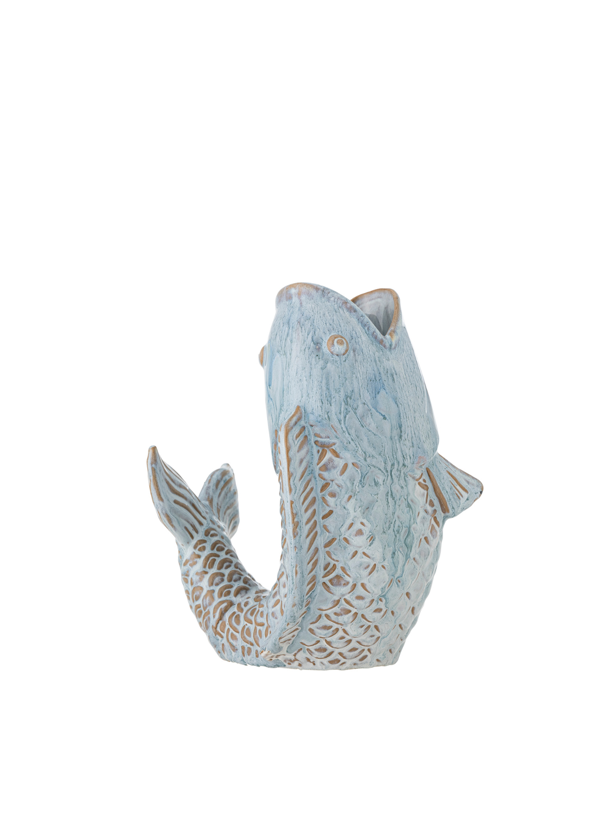 Hiro Blue Stoneware Vase