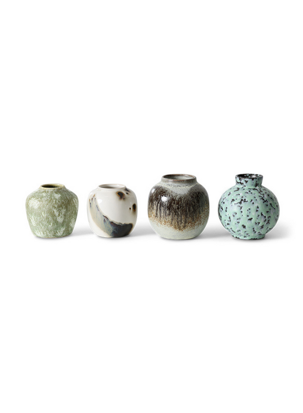 70s Ceramics Small Vase Canyon HK Living