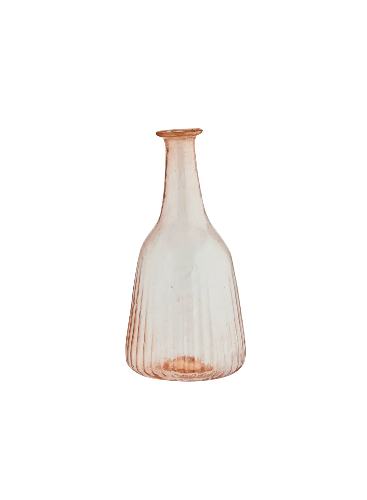 Peach Recycled Glass Vase from Madam Stoltz