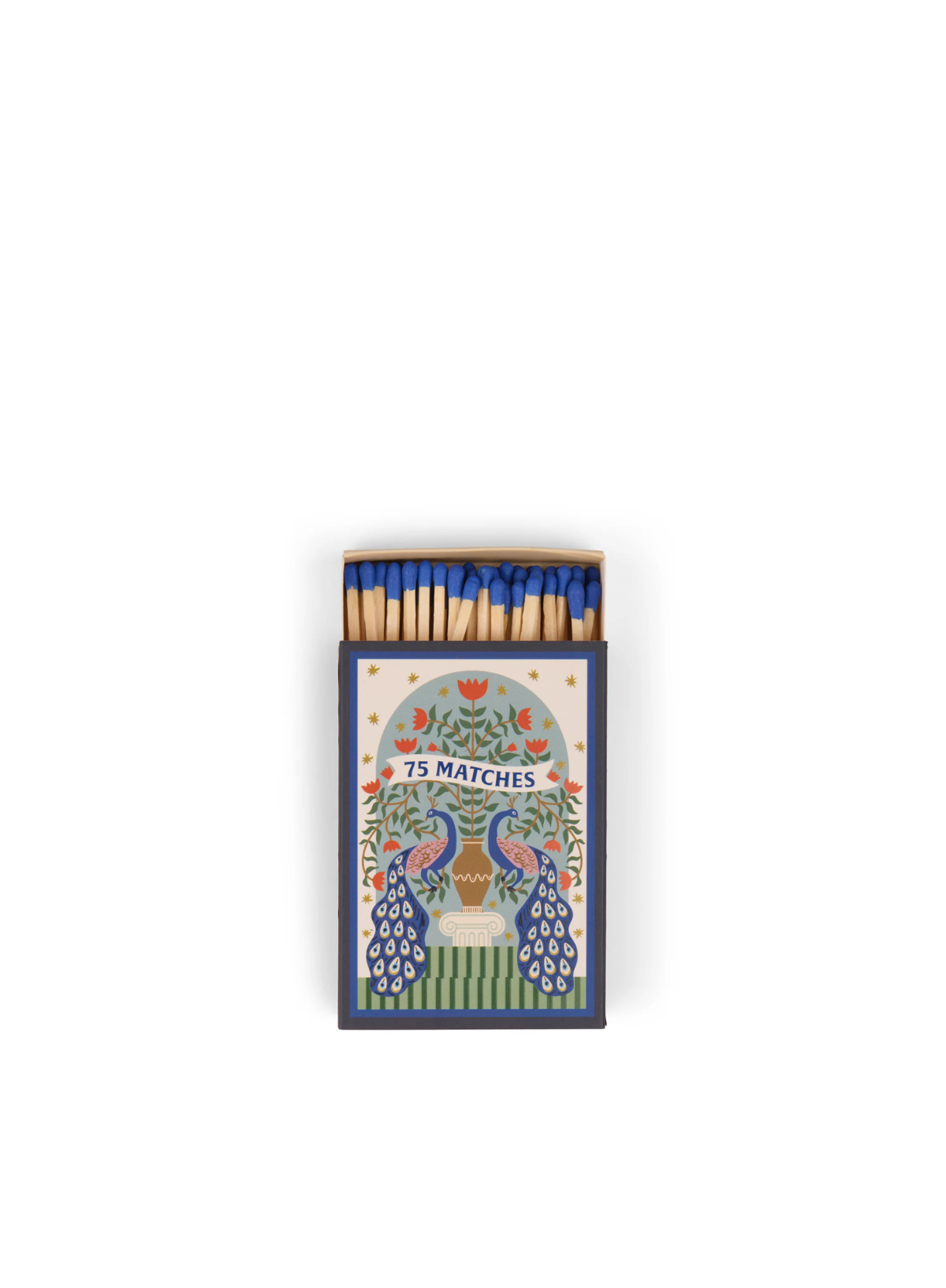 A Dopo Boxed Matches Peacock Blue from Paddywax