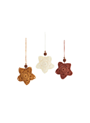 Hand Crocheted Cotton Thread Star from Madam Stoltz