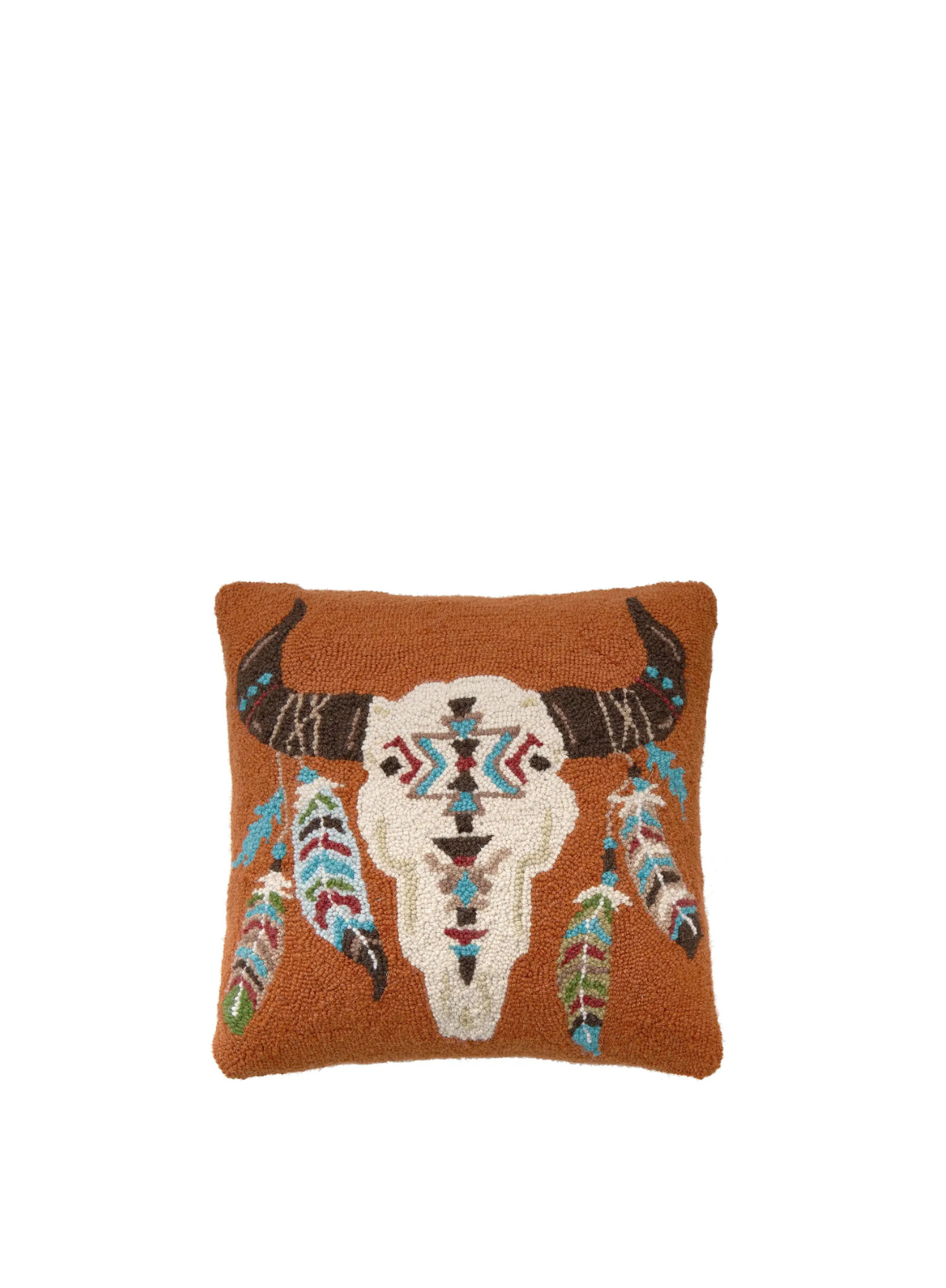 Cow Skull Hook Cushion from Peking Handicraft