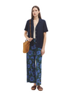 Camelia Print Pants in Smoke Green from Nice Things