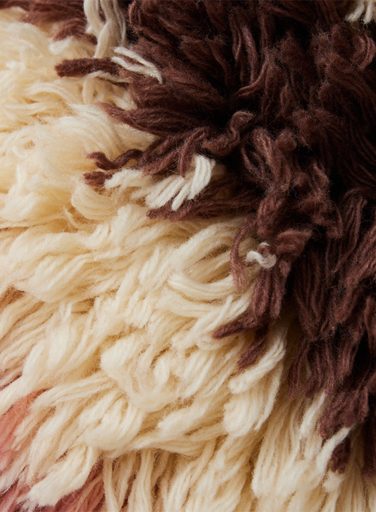 HK Living Fluffy Striped Cushion