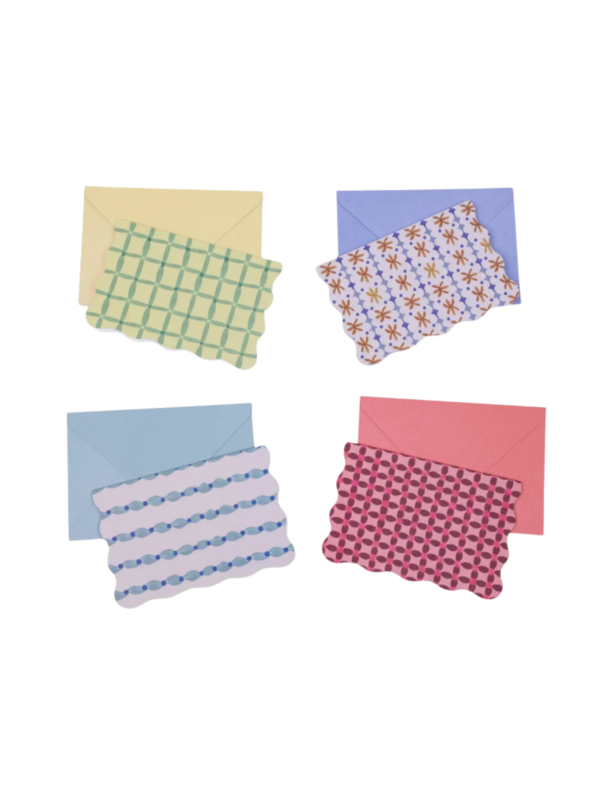 Designworks Tulip Notecards - Set of 16 Assorted