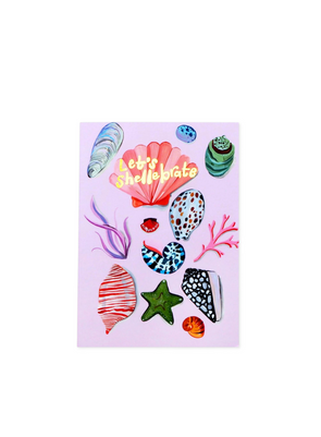 Let's Shellebrate Card from Eleanor Bowmer