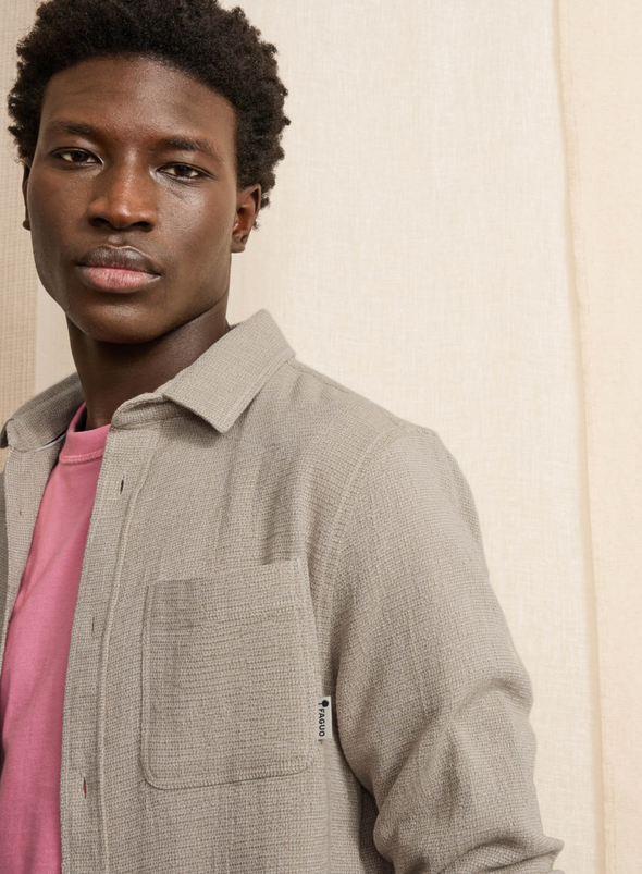 Signy Woven Shirt in Beige from Faguo