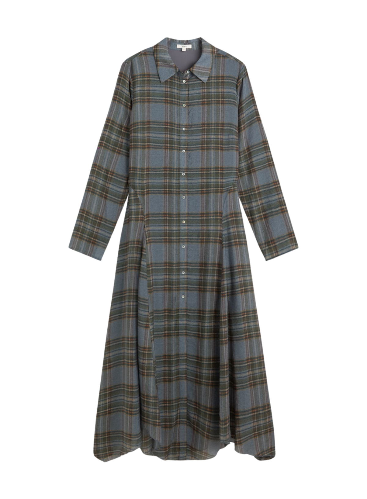 Yerse Newport Dress in Check Print