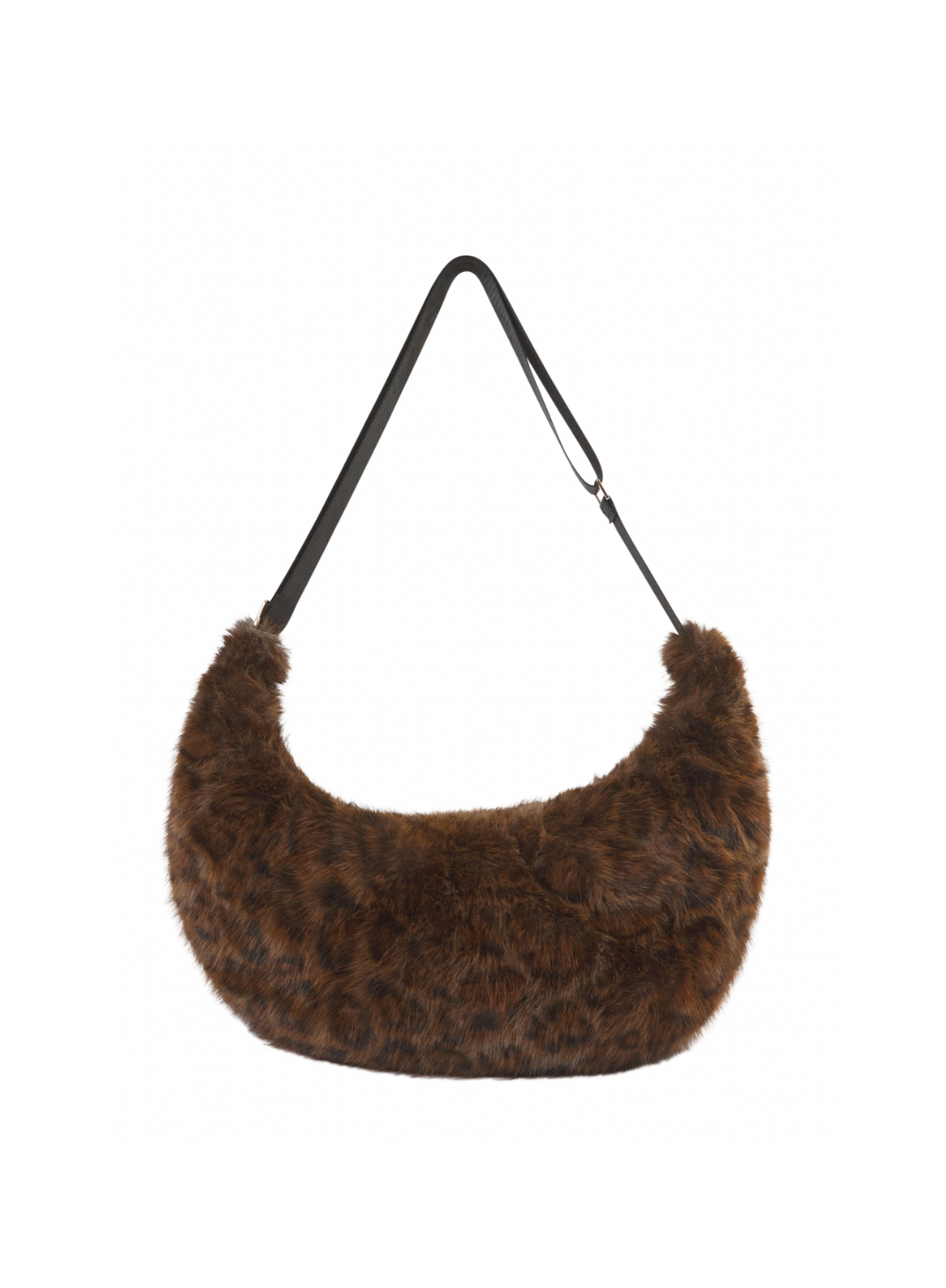 Nooki Sasha Slouch Bag in Chocolate Leo