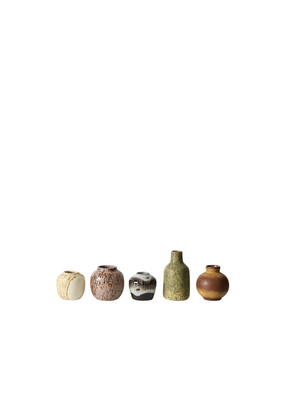 70s Ceramics Small Vase Pursuit HK Living