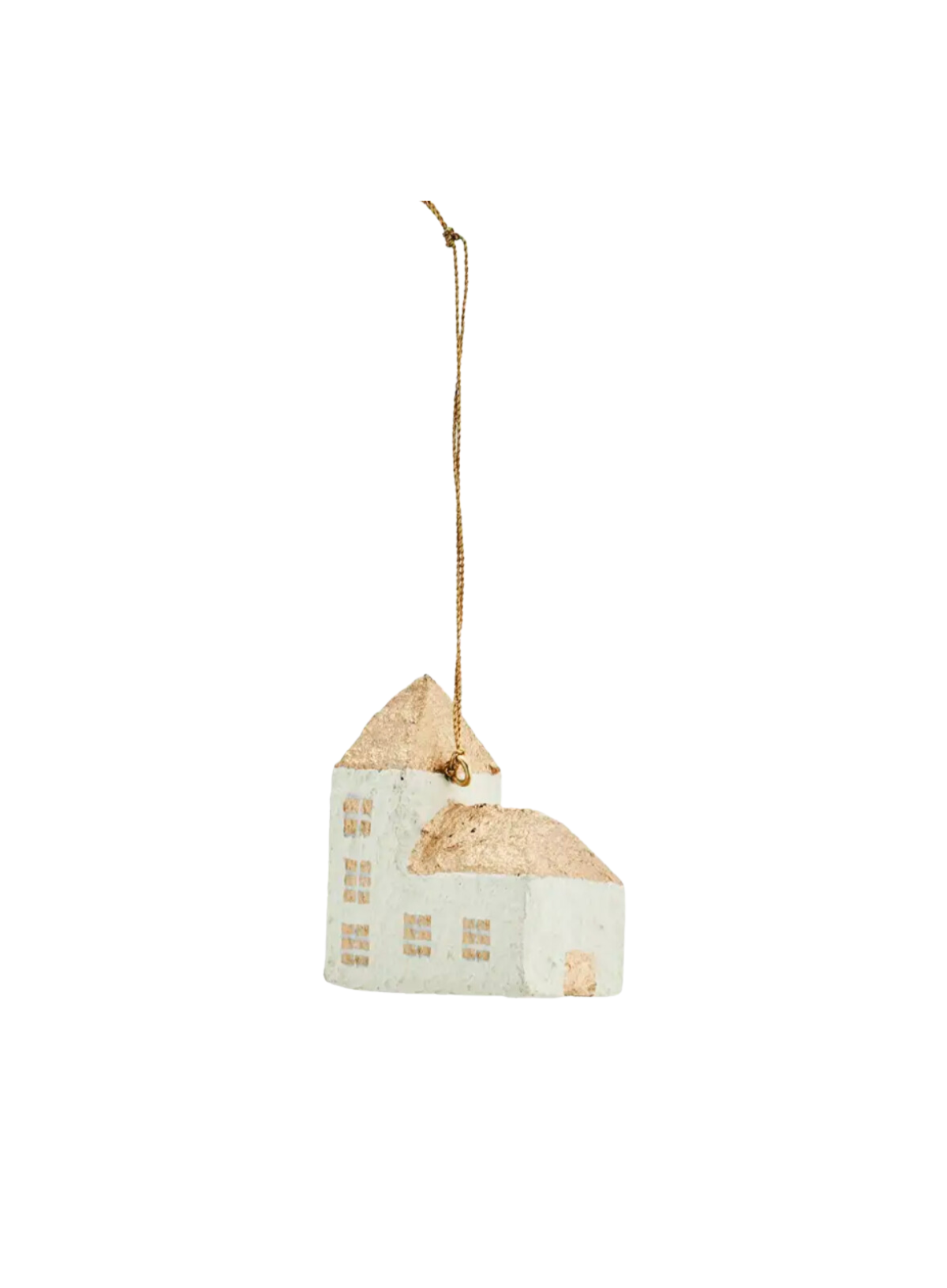 Cotton Mache Christmas Church from Madam Stoltz
