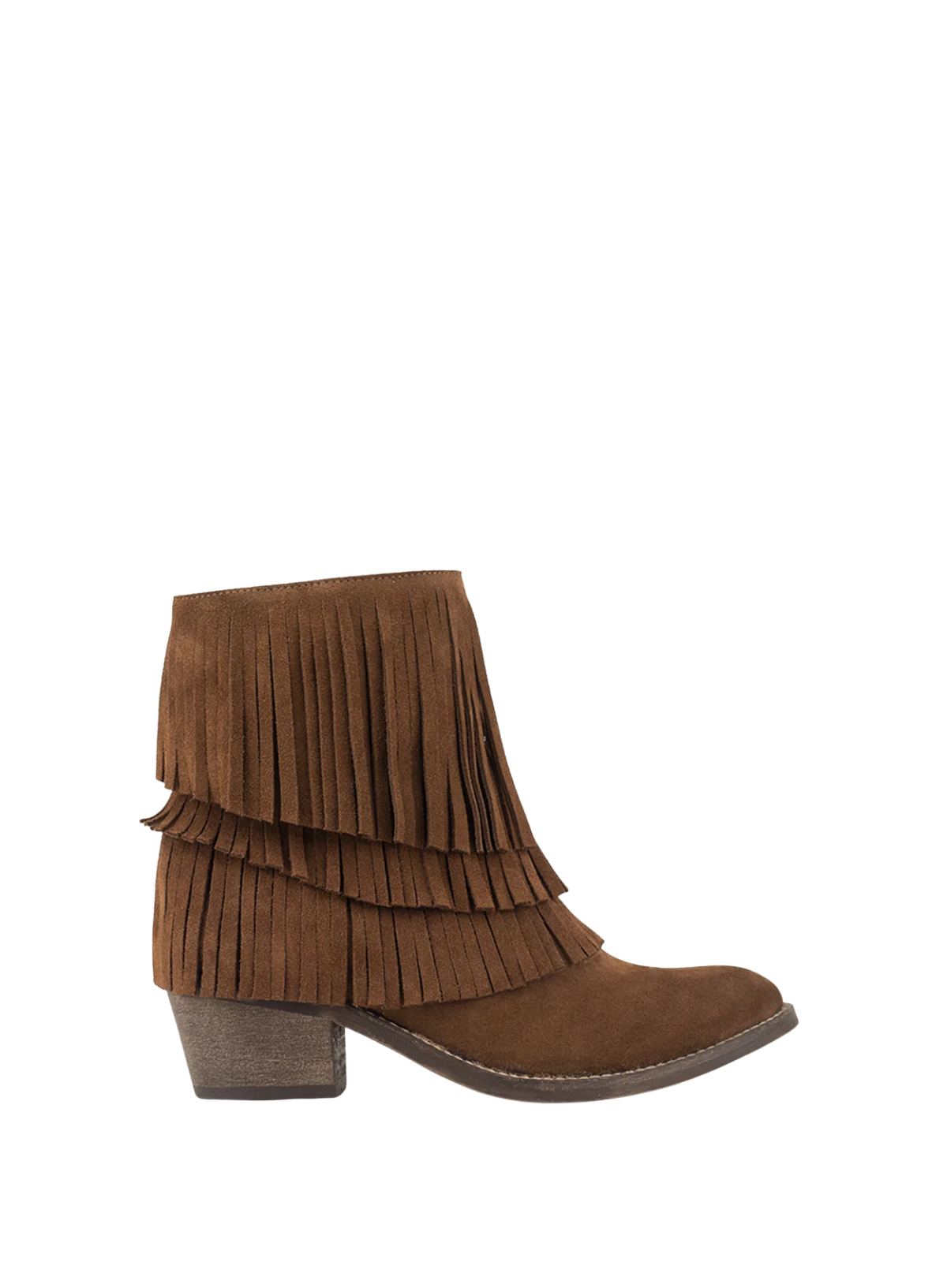 Esska Felicity Suede Boots in Tan