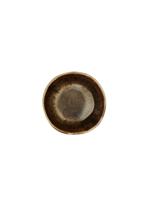 Brown Stoneware Small Bowl from Madam Stoltz