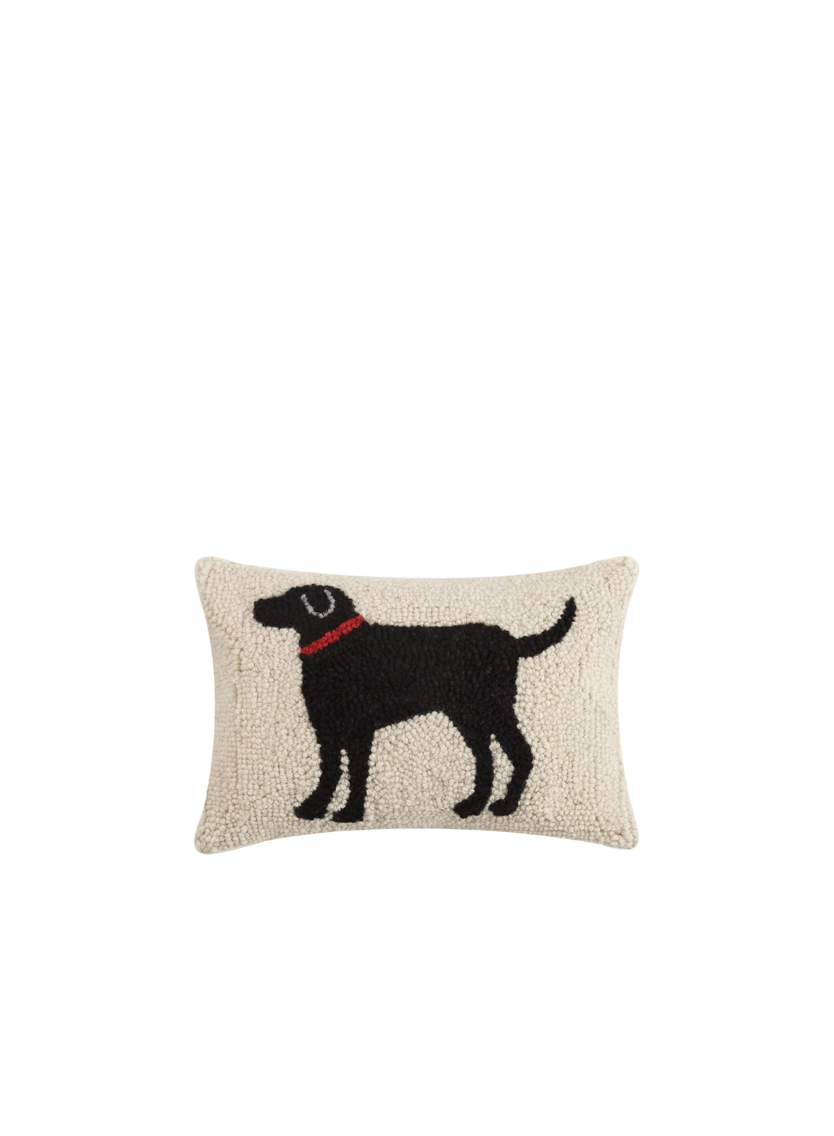 Black Dog Hook Cushion from Peking Handicraft