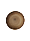 Brown Stoneware Deep Plate from Madam Stoltz