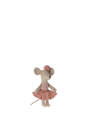 Ballerina Mouse, Little Sister in Rose from Maileg