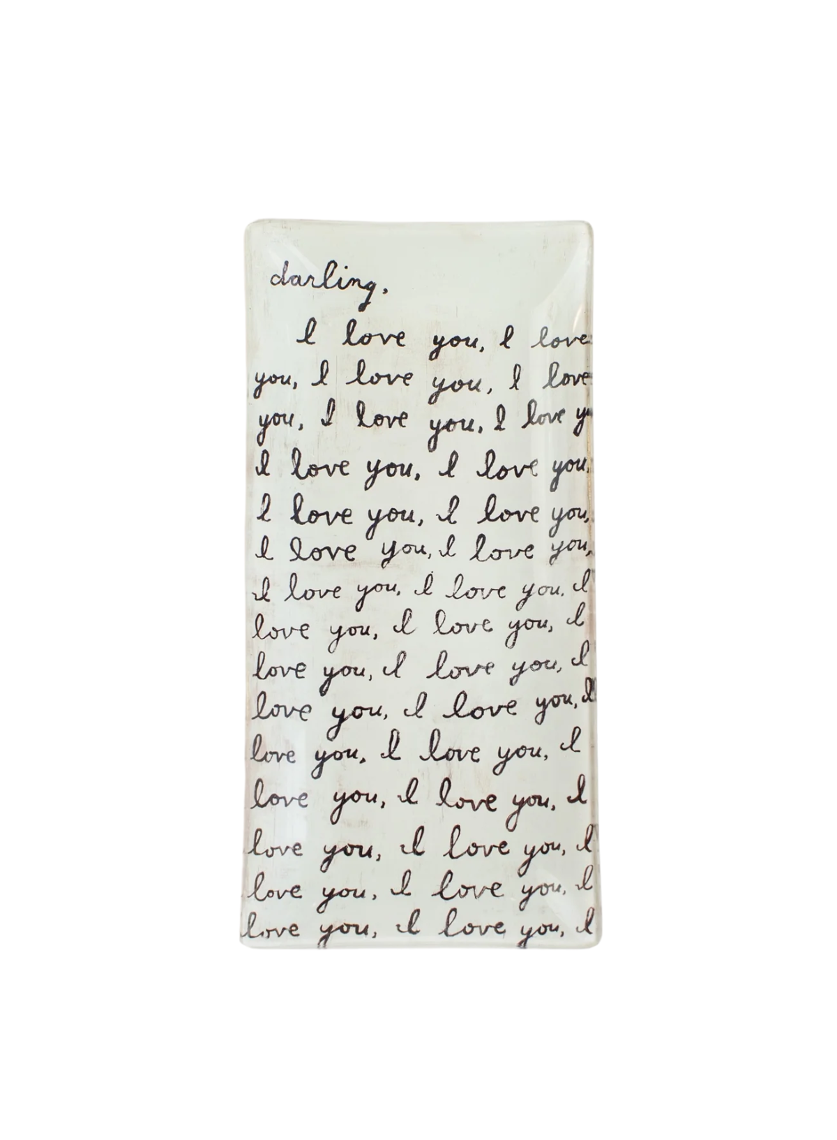 Sugarboo Small Rectangle Decoupage Plate Assorted